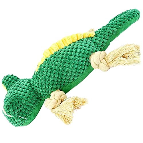 GANAZONO Kauspielzeug für mittelgroße Hunde interaktives knete Soft Toy Dog Toy Welpe beissen Outdoor Kauspielzeug für Hunde Kauartikel für Hunde Plüsch Green von GANAZONO