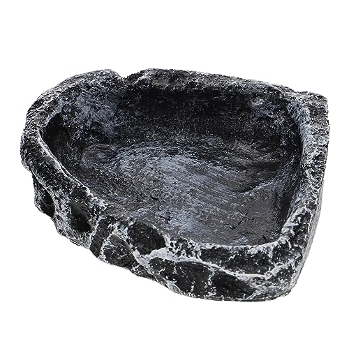 GANAZONO Mehrzweck Reptilien Futter und Wasserschale für Schildkröten Echsen und Kleine Reptilien mit Natürlichem Look und Vielseitigem Einsatz GANAZONO Mehrzweck Reptilien Futter und Wasserschale für Schildkröten Echsen und Kleine Reptilien mit Natürlichem Look und Vielseitigem Einsatz von GANAZONO
