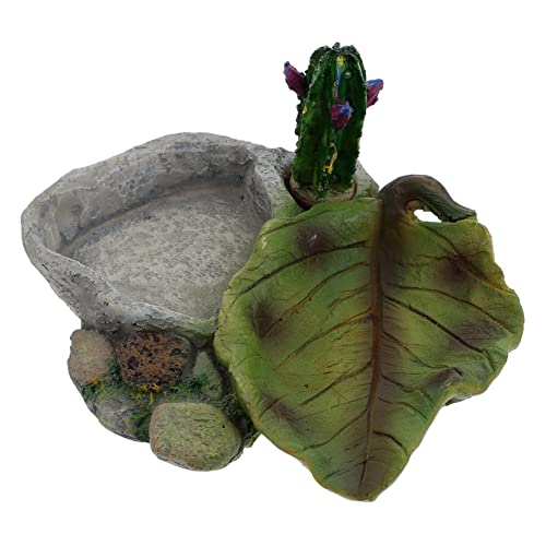 GANAZONO Reptilien-Futter Und Wasserbehälter Aus Resin Für Schildkröten Eidechsen Schlangen Und Andere Haustiere Leicht Zu Reinigen rutschfest Stabil Dem Tisch Verschiedene Designs GANAZONO Reptilien-Futter Und Wasserbehälter Aus Resin Für Schildkröten Eidechsen Schlangen Und Andere Haustiere Leicht Zu Reinigen rutschfest Stabil Dem Tisch Verschiedene Designs von GANAZONO