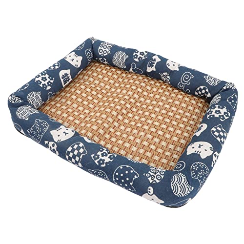 GANAZONO Sommerunterlage für Katzen haustierbett pet Bed Tierkühlkissen Katzenkühlung Hundekühlung Hundebett mittel waschbares hundebett Zwinger Platztafel für Hunde kleines hundebett Stoff von GANAZONO