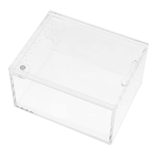 GANAZONO Transparente Reptilienzuchtbox Aus Acryl Hochwertiger Terrarium Behälter Für Haustiere Geeignet Für Schlangen Spinnen Und Andere Reptilien Zucht von GANAZONO