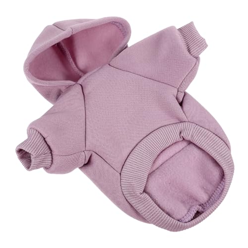 GANAZONO Welpen-Sweatshirt Kapuzenpullover Für Hunde Hund Für Kleine Hunde Hundewindel Kleine Hundekleidung Warmer Hundemantel Dackel Hund Winter Warmer Mantel Hundekleid Haustier Baumwolle von GANAZONO