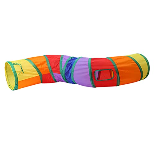 GANAZONO für Haustiere Kitten Katzen katzenspielzeig cat Toys katzenspielzeug cat cave Tunnel für Katzenzelte Tunnelbett für Katzen Haustierbedarf Pet-Tube- Colorful von GANAZONO