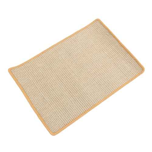 GANAZONO Kratzmatte Sisal Haustier Teppich Boden Relief Für Katzen Zufällige Farbe von GANAZONO