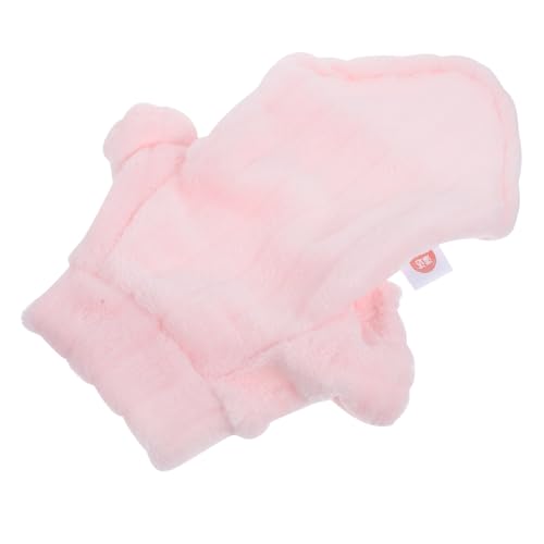 Kleidung Für Haarlose Katzen Kätzchen-Outfits Für Katzenmädchen Katzenbandana Schnellverschluss Für Katzenhalsbänder Katzenmantel Wassernapf Für Katzen Katzenbett Hunde Samt Rosa GANAZONO von GANAZONO