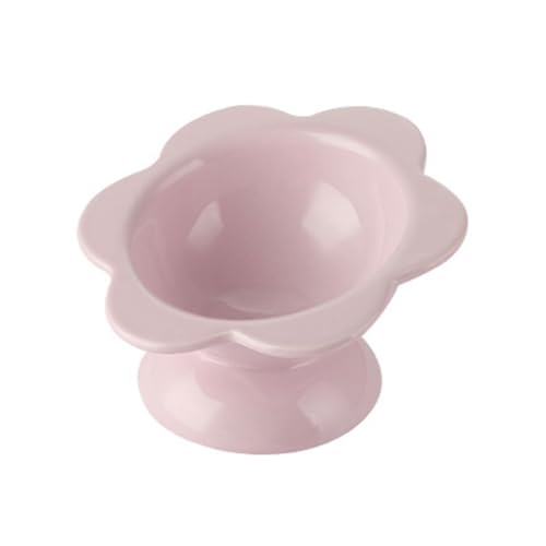 GANYKQ Flower Shape Cat Dog Bowl Inclined Neck Protectors Pet Feeding Bowl Cat and Dog Food Eating Drinking Bowl von GANYKQ