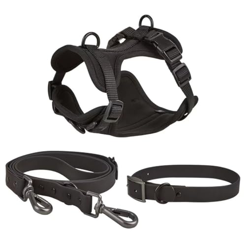 GANYKQ Haustierweste, atmungsaktives Trainingshalsband, verstellbares Geschirr, Hundezubehör, Haustierhalsband, Hundeweste, ausbruchsichere Weste von GANYKQ