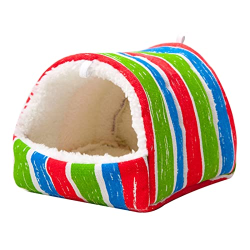 GANYKQ House Cage Pets Igel Dutch Hamster Nest Warm Mat Habitat Small Animal Sleeping Bed von GANYKQ