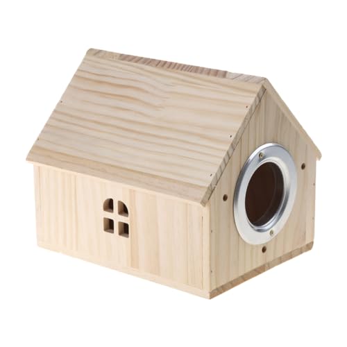 GANYKQ Papageienbrutkasten Hängend Vogelnest Vogelkäfig Haus Holz Paarungsbox für Sittiche Nymphensittiche Wellensittiche Sittiche Sittiche Sitti von GANYKQ