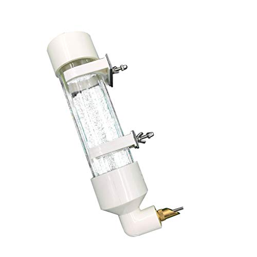 GANYKQ Vogel-Wasserflasche für Sittiche, Vogelfutterstation, Haustierkäfig, hängend, automatischer Futternapf, Trinkwasserspender für Papageien, Wellensittiche von GANYKQ