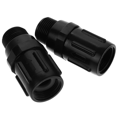 GAROZATION 2er Set Wasserhahn Adapter Für Küchenarmatur Drehbarer Wasserhahn Aufsatz Für Wasserfilter Universal Wasserhahn Adapter Für Schlauchanschluss 3/4 BSP 15 PSI von GAROZATION