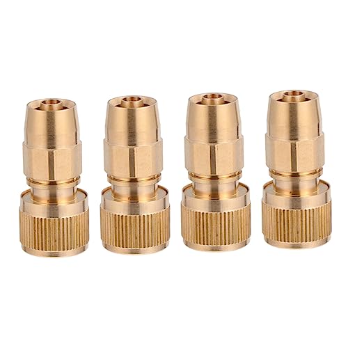 GAROZATION 4 Pcs Expanding Hose Joint Ersatz Messing Wasserschlauch Quick-Connect Plug von GAROZATION