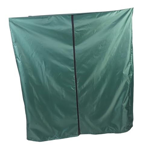 GAROZATION IBC-Abdeckung Outdoor Storage Cover Water Tank Cover Waterproof Outdoor Cover Waterproof Cover Abdeckung des Wassertankbehälters Regenwasserspeicherfass 210d Oxford-Stoff Green von GAROZATION