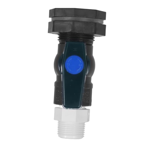 GAROZATION Regentonnen Zapfen Set Mit 3/4 Zoll Wasserhahn Adapter Für Einfache Installation Ideal Für Gartenschlauch Und Regenwassertank Praktisches Umleitungs Set Zur Wassernutzung Im von GAROZATION