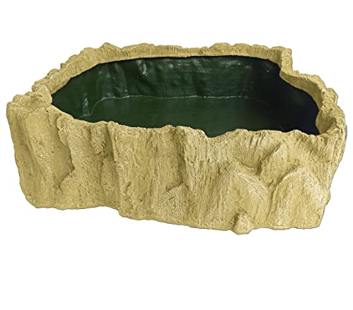 GARTENDEK Becken für Monolith Decor - Wasserspielelemente 92x92x27cm von GARTENDEK