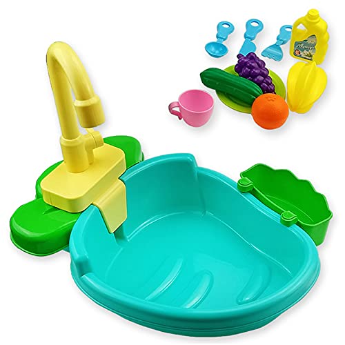 GDWD Haustier-Papageien-Badewanne, Papagei Automatische Badewanne mit Springbrunnenpumpe mit Wasserhahn Elektrische Spülmaschine Spielspielzeug Papageien-Badewanne mit Wasserhahn von GDWD