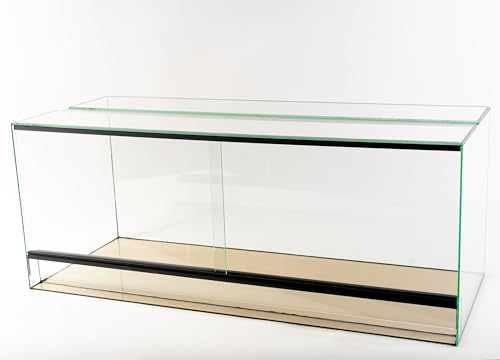 GECKOX Glasterrarium 120x60x60 cm mit Schiebescheiben von GECKOX