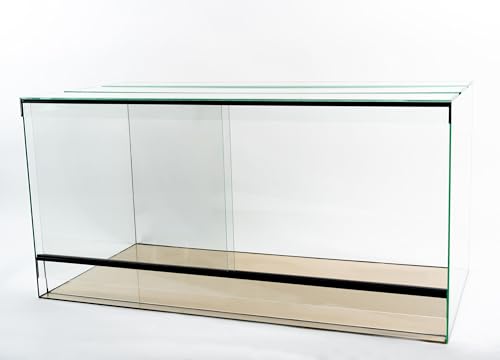 GECKOX Glasterrarium 80x40x40 cm mit Schiebescheiben von GECKOX