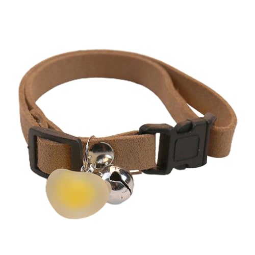 Basic Hundehalsbänder, Haustierhalsband mit Plüschherz, Hundehalsbänder mit Glockenkragen, leichte Katzenhalsbänder, reflektierendes Katzenhalsband mit Glocke, Halsband für Katzen von GEDOX