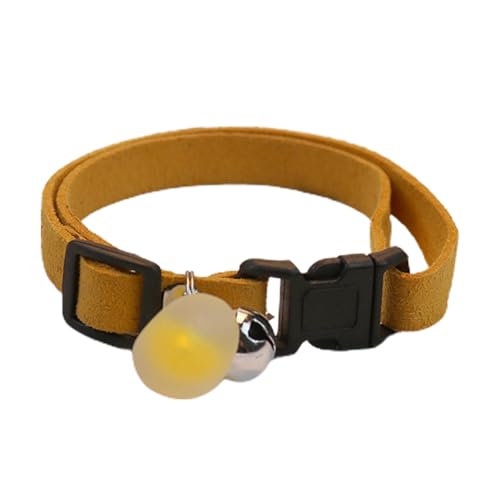 Basic Hundehalsbänder, Haustierhalsband mit Plüschherz, Hundehalsbänder mit Glockenkragen, leichte Katzenhalsbänder, reflektierendes Katzenhalsband mit Glocke, Halsband für Katzen von GEDOX