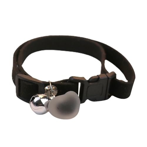 Basic Hundehalsbänder, Haustierhalsband mit Plüschherz, Hundehalsbänder mit Glockenkragen, leichte Katzenhalsbänder, reflektierendes Katzenhalsband mit Glocke, Halsband für Katzen von GEDOX