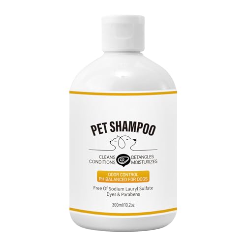 Shampoo für Haustiere – Shampoo für Hunde, Geruchsentferner für Haustiere, Duschshampoo für Katzen, natürliches , Shampoo zum Waschen von Haustieren | Badeshampoo von GEDOX