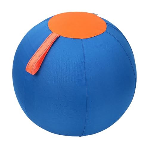 Großer aufblasbarer Ball für Hunde, Spielzeug für Hunde, große Bälle für Welpen für draußen, blaue Bälle, verschleißfest, für Haustiere, Bereicherung für Hunde von GENERIC