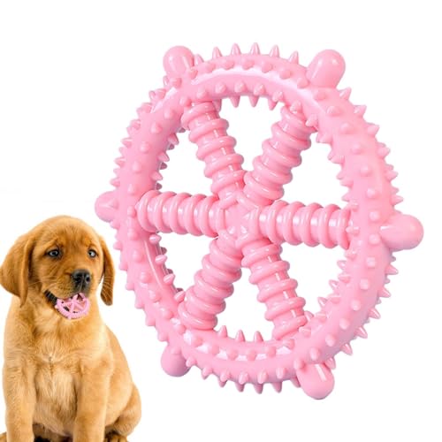 Kauspielzeug für Hunde, Beißspielzeug für Hunde, Unzerstörbares Quietschspielzeug für Hunde, Beißring für Welpen, unzerstörbares, quietschendes Spielzeug, Beißringe in Lebensmittelqualität für Zuhause von GENERIC