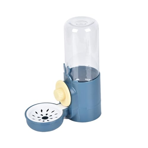 Trinkflasche Kaninchen Automatischer Kaninchentränke 500ml Wasserspender （Boden/Hänge Doppelzweck） Kleintier Trinkflasche Abnehmbar, für Hamster Häschen Chinchilla Igel Eichhörnchen Frettche von GERUI