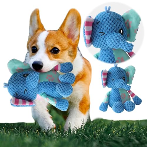 GETBSTOOP Quietschendes Hundespielzeug for Welpen, Plüsch-Hundespielzeug-Sortiment, weiches Hundespielzeug, preiswertes Hundespielzeug-Paket, Stofftier-Kauspielzeug for Welpen, kleine, Mitte von GETBSTOOP