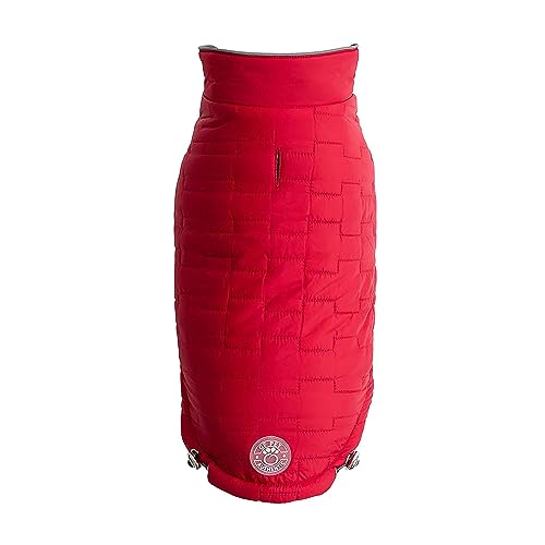 GF Pet Chalet Hundejacke, wendbar, elastisch, Größe XS, Rot von GF Pet