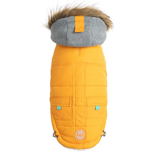 GF Pet Elasto-Fit Winter Sailor Parka Gelb Medium von GF Pet