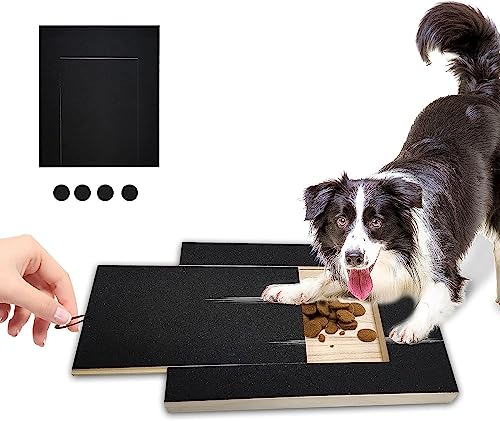 GFFTYX Hunde-Nagelpfoten-Kratzpad – Feilentrimmer Board Trimmen Kratzbox Schmirgelschleifpapier Feilen Kratzbrett Politur Pads Ersatz Angst frei für empfindliche Hunde von GFFTYX