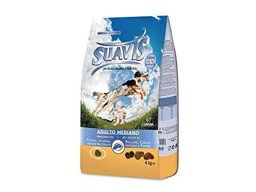 Suavis Hund Huhn und Getreide 4 kg 2717 von GHEDA MANGIMI S.R.L.