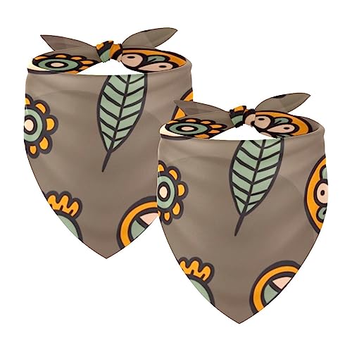 2Pcs Hunde Bandanas Hochzeit Foto Requisite Lätzchen Haustier Zubehör Haustier Schal Katzen Bandana für Hunde Welpen,Vogel Blumen Universum von GIAPB