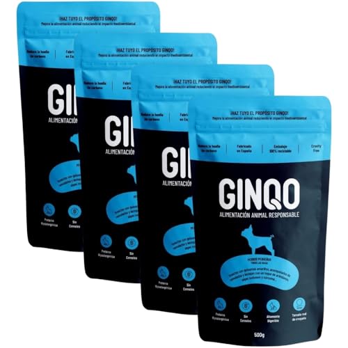 Hundefutter Trocken Getreidefrei (2kg) von GINQO