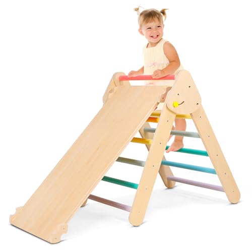 Montessori Kletterdreieck mit 2-seitiger Rampe von GJCrafts