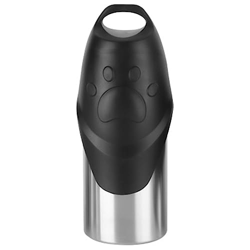 GKKICO 1 x Edelstahl-Wasserflasche für Hunde, Reise-Wasserflasche für Haustiere, Outdoor-Spaziergänge, Wandern, Reisen, 500 ml von GKKICO
