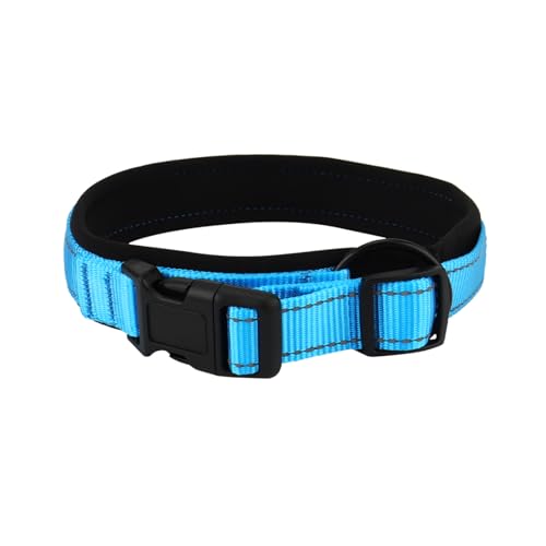 Verstellbares Haustierhalsband Für Den Außenbereich, Nylon, Reflektierendes Tauchmaterial, Hundehalsband Mit Polsterung, Weiches Und Bequemes Hundehalsband, Hundeschwimmen, Camping, Jagdhals von GKRB