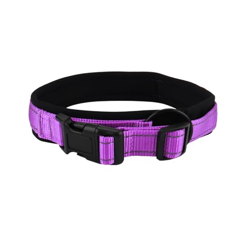 Verstellbares Haustierhalsband Für Den Außenbereich, Nylon, Reflektierendes Tauchmaterial, Hundehalsband Mit Polsterung, Weiches Und Bequemes Hundehalsband, Hundeschwimmen, Camping, Jagdhals von GKRB