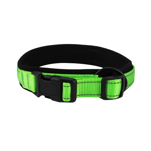 Verstellbares Haustierhalsband Für Den Außenbereich, Nylon, Reflektierendes Tauchmaterial, Hundehalsband Mit Polsterung, Weiches Und Bequemes Hundehalsband, Hundeschwimmen, Camping, Jagdhals von GKRB