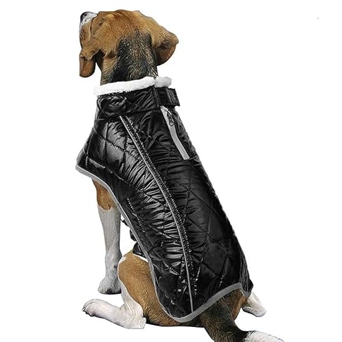 Warme, Weiche Und Bequeme Winterjacke Für Haustiere, Wind- Und wasserdichte Outdoor-Hundejacke, Skibekleidung Für Große Hunde, Französische Bulldogge, Labrador, Deutscher Schäferhund, Jacken von GKRB