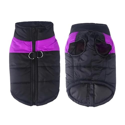 Winter Verdickte Warme Haustierjacke Kleidung Outdoor Wind- Und Wasserdicht Haustier Einfarbig Weste Mantel Golden Retriever Labrador Französische Bulldogge Deutscher Schäferhund Chihuahua M von GKRB