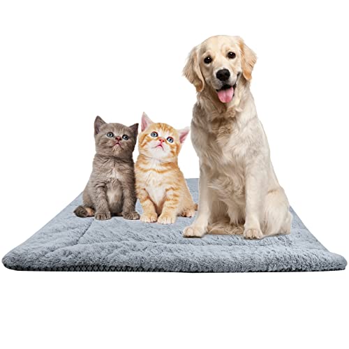 GLAITC Hundematte Weiche Katzenbett Wärme Hundematte Liegedecke für Hunde und Katzen Sofa Hundebett Abwaschbar für Hunde und Katzen Sofa Groß/Mittel/Klein,Matratzenzubehör für Heimtiere L von GLAITC