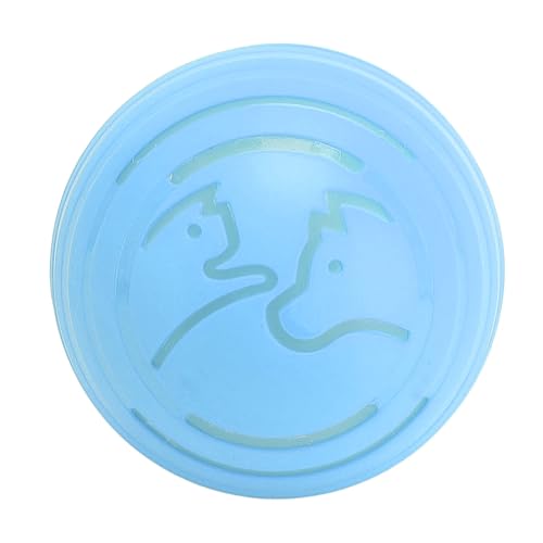 GLOGLOW Automatisch Bewegende Haustierkugel, Wiederaufladbare Interaktive Selbstprallende Ballspielzeug für Katzen mit Plastikmaterial Sorgen für Unterhaltung (Blue) von GLOGLOW