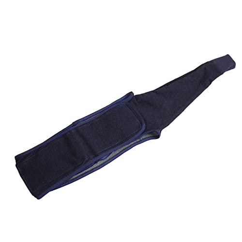 GLOGLOW Hunde-Ellbogenschutz, Hochelastische Hunde-Ellenbogenbandage mit Elastischen Manschetten aus Atmungsaktivem Stoff, Klettverschlüssen, Besonders Bequeme Ärmel-Ellenbogenbandage (L) von GLOGLOW