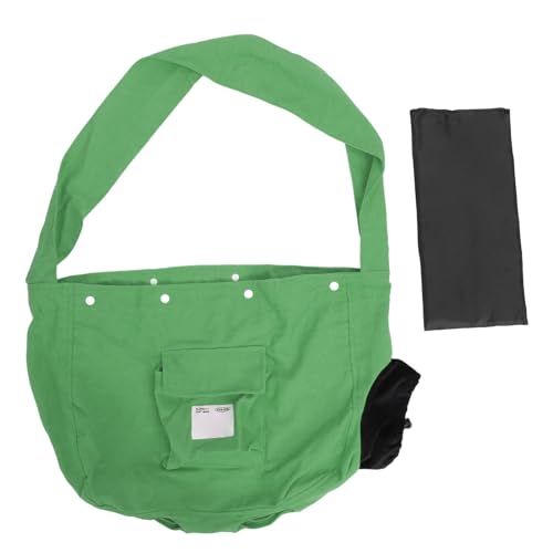 Hunde- und Katzen-Tragetasche, Freihändige, Atmungsaktive, Weiche Katzen-Tragetasche, Kleine Haustier-Tragetasche, Umhängetasche für Outdoor-Reisen, Welpenkatzen (Green) von GLOGLOW