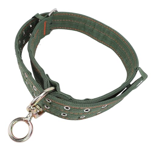 Kuh Halsband, praktisches verstellbares bequemes Rinderhalsband mit Traktionskette Nylon verdicktes Heavy Duty Kuh Show Halsband mit Metallschnalle für Pferdehund (Mittlere Größe) von GLOGLOW