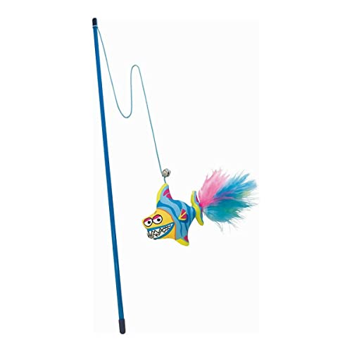 GLORIA 8432288110089 Rod Katzenspielzeug Guppy Arrecife, Multicolor, 150 g von GLORIA LO MEJOR PARA TU MEJOR AMIGO