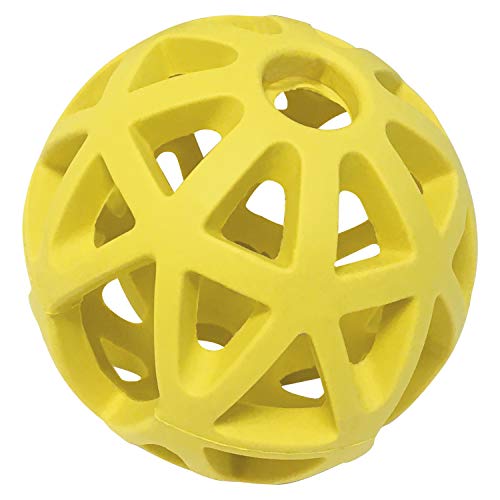 GLORIA 8432288110676 Flexibles Gummiball-Hundespielzeug - abwechslungsreiche Farbe - Größe 7 cm - Atomball-Ballname - wir können Snacks anbieten - Größe S, Variado von GLORIA LO MEJOR PARA TU MEJOR AMIGO